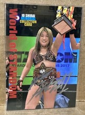 IYO SKY Signed 2018 Stardom Io Shirai Memorial Autograph #19 SP WWE Damage CTRL