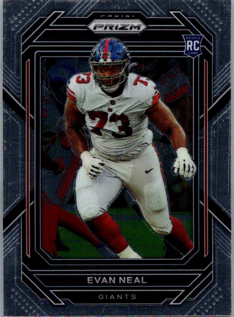 Evan Neal Panini #367 2022 Panini Prizm New York Giants