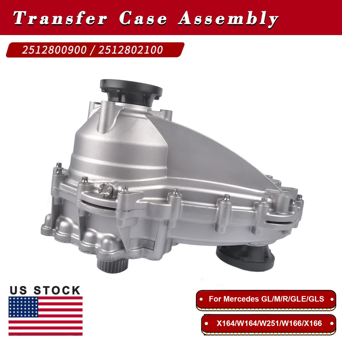 Transfer Case Assembly A2512803500 for Mercedes-Benz ML320 ML350 