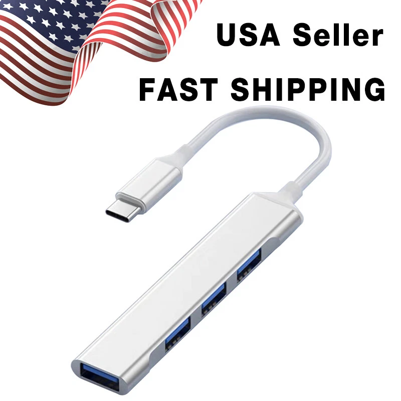 USB C Hub Docking Station USB Hub 4 in 1 with 4 USB 3.0 Ports