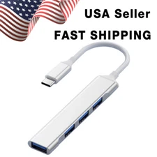USB C Hub Docking Station USB Hub 4 in 1 with 4 USB 3.0 Ports