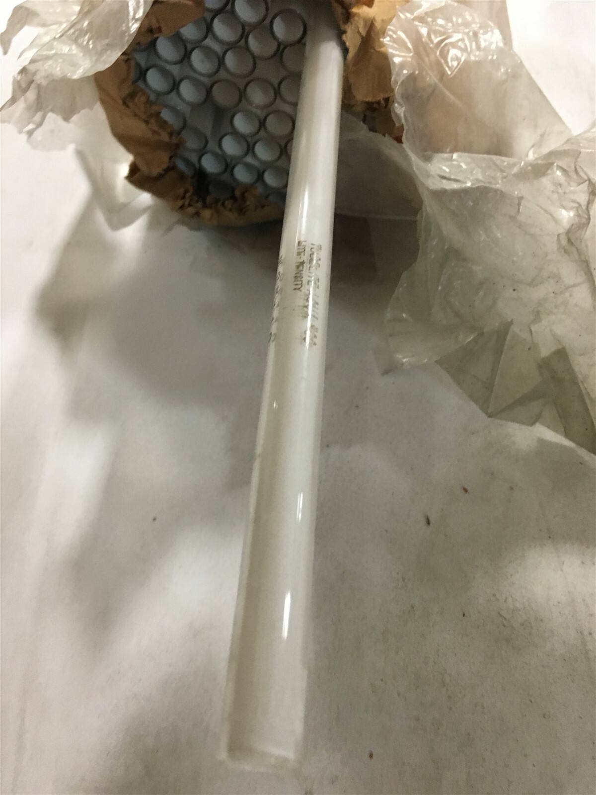 NOS One Piece Tubelight Lite-Tensity #99 Aqua 13MM Glass Tubing 4' Length 2I