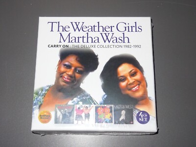 THE WEATHER GIRLS - CARRY ON, DELUXE COLLECTION / 4-CD-BOX-SET 2023 OVP! SEALED!
