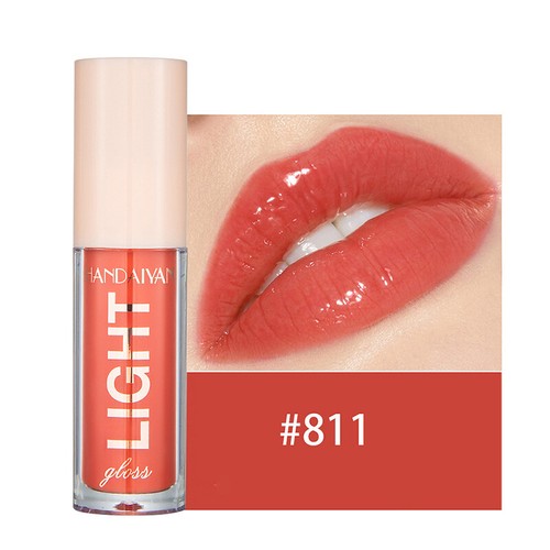 Lip Gloss Lip Glaze Water Lip Glaze Liquid Lipstick Mirror Effect Moisturizing - Picture 35 of 36
