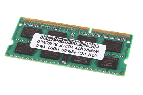 4GB DDR3 Ram 2X 2GB PC3-12800 12800 1600MHz 1600 SODIMM 204-pin Laptop Memory @h - Picture 4 of 6