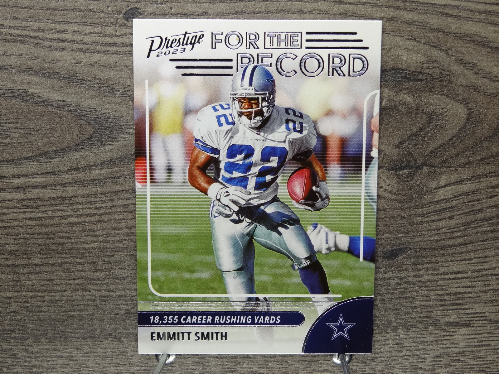2023 Prestige For the Record #19 Emmitt Smith