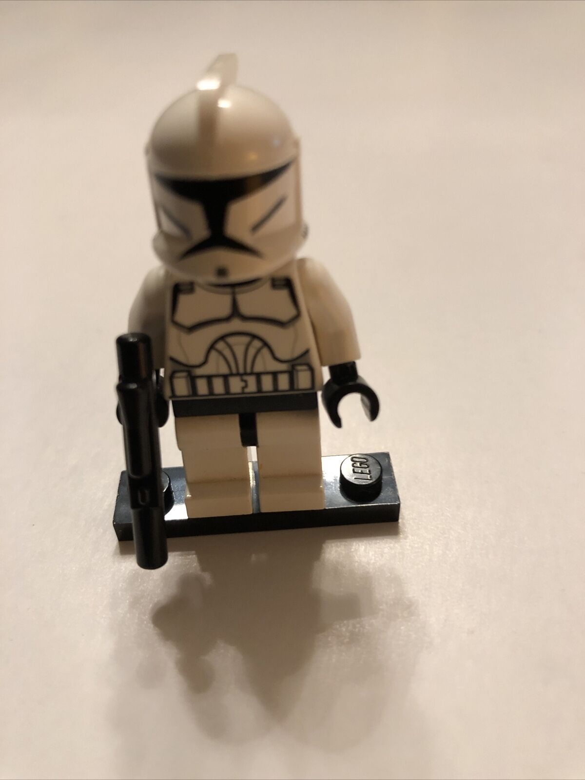 LEGO Star Wars Clone Trooper Minifigure Clone Wars sw0201 Complete W/  Blaster