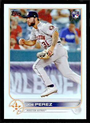 2022 Topps Update Joe Perez Rookie Rainbow Foil #US234 - Houston Astros