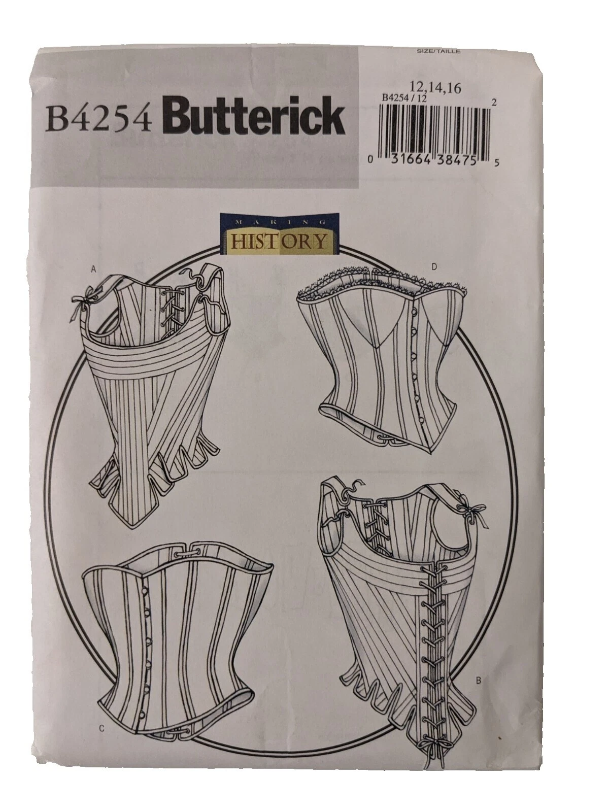 Patrones de costura de decoración del hogar Butterick hembra