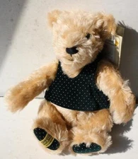 Merrythought Teddy Bear Cuthbert Grandpa Dressed Black Paws Bear Limited Edition