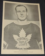 1939-1940 O-PEE-CHEE /OPC V301-1 - GUS MARKER TORONTO MAPLE LEAFS - PHOTO #16