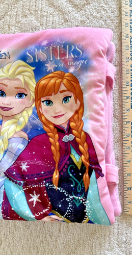 Disney FROZEN Elsa & Anna Schwestern sind magisch weich Plüsch Geschichtenbuch Kissen - Bild 5 von 8