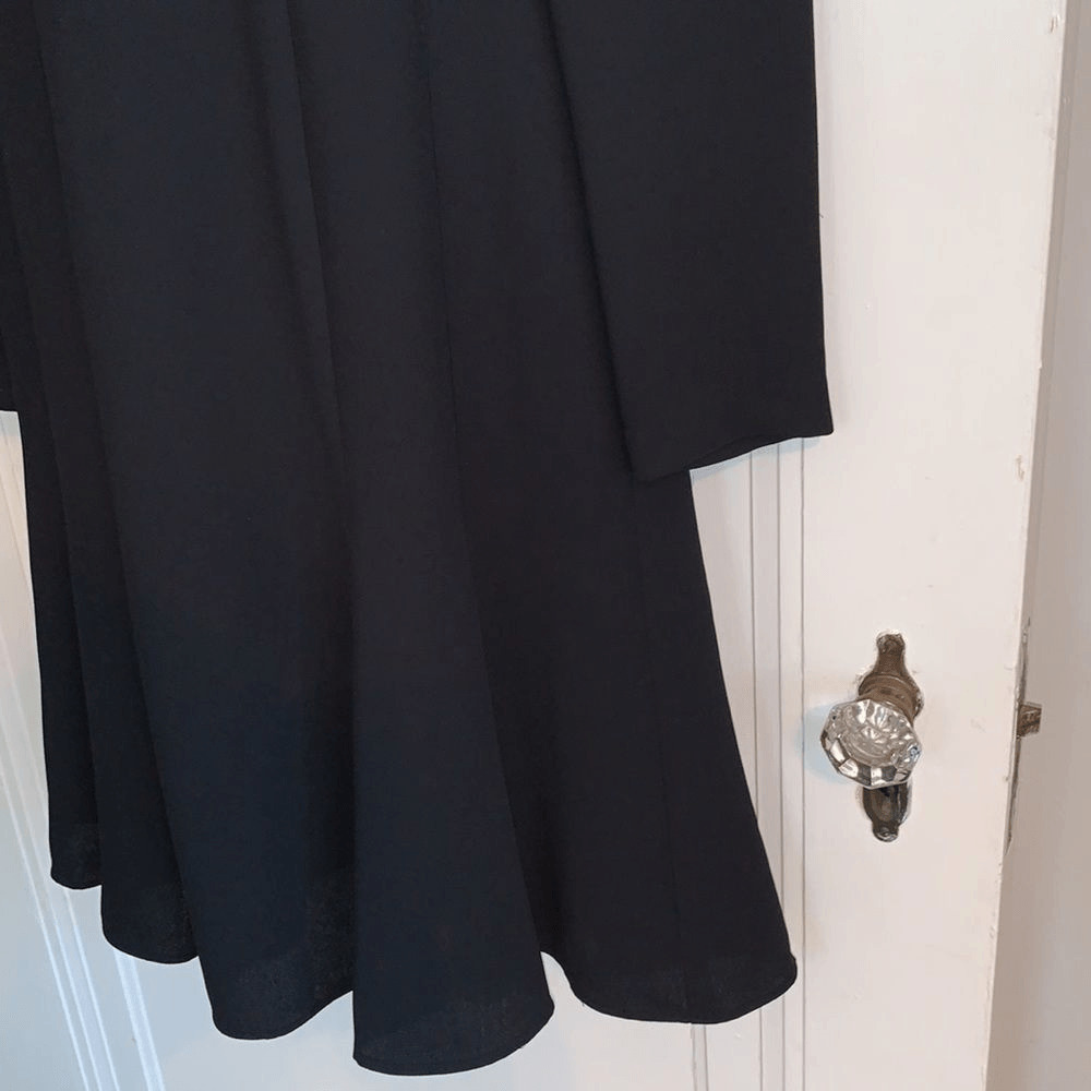 Evan Picone long sleeved Little Black Dress” - image 3