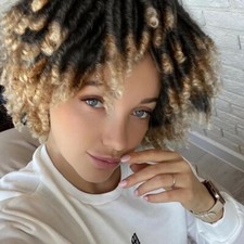 Short Afro Dreadlock Wig Twist Dreadlock Hair Synthetic Braided Wigs for Women