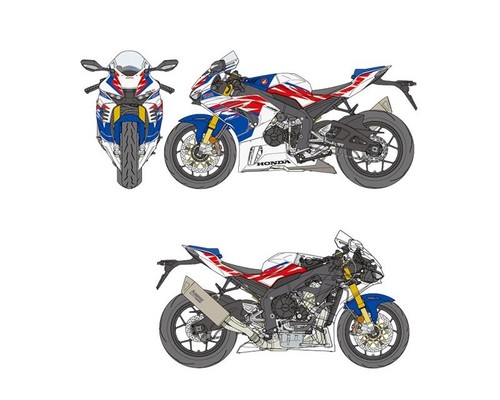 Tamiya Honda CBR1000RR-R Fireblade SP 30th Anniversary 1:12 14141 modellismo - Foto 13 di 14