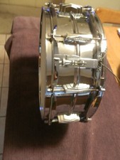 LUDWIG PRE-SERIAL COB,CHROME/BRASS PRE-SUPRAPHONIC 400 SNARE DRUM,SOUNDS AMAZING