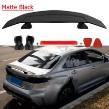 46 Matte Black Chin Trunk Spoiler Gt Style Wing For Toyota Corolla Le Se 46 Matte Black Chin Trunk Spoiler Gt Style Wing For Toyota Corolla Le Se