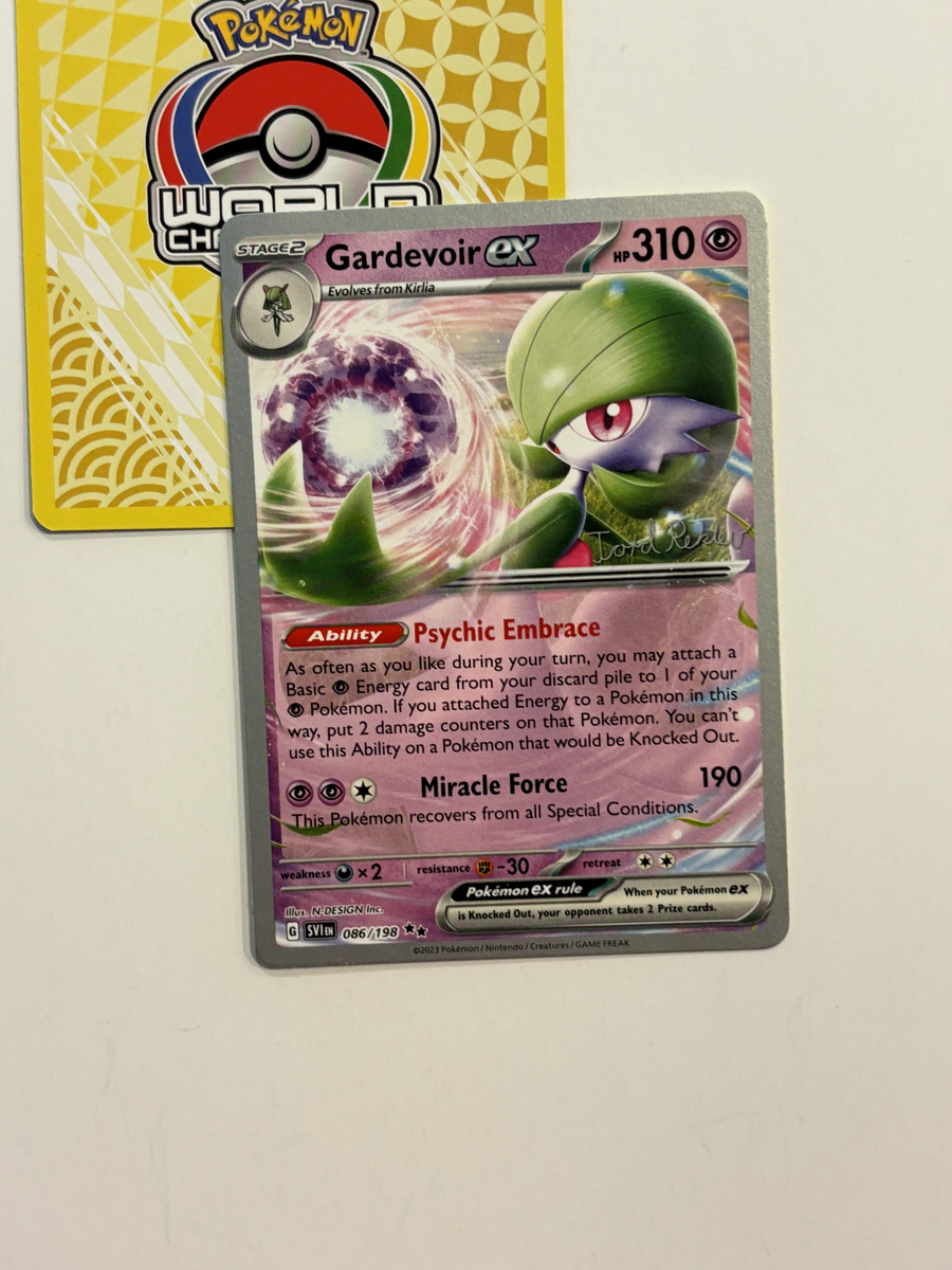 Gardevoir EX 086/198 2023 Pokemon World Championships Variant S&V