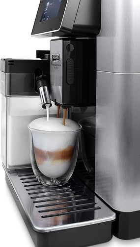 Delonghi PrimaDonna Soul ECAM610,75 MB Kaffeevollautomat, silber - Bild 8 von 11