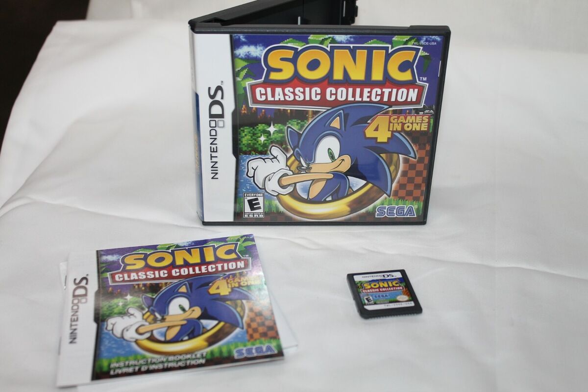 Sonic Classic Collection, Nintendo DS, Jogos