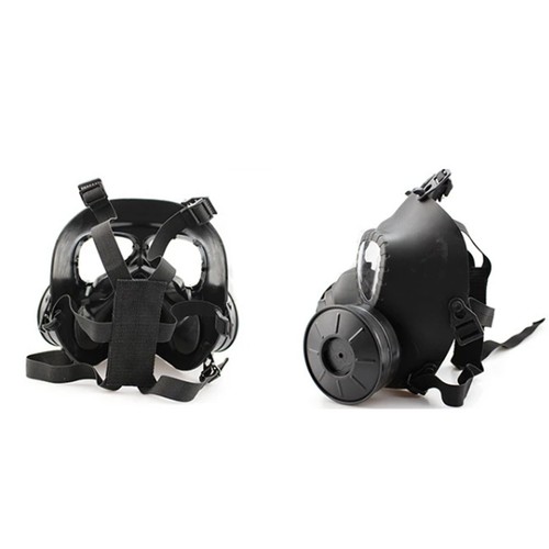 Tactical Gas Mask Full Face Eye Protection Skull Dual Fans Fresh Air Game - Bild 15 von 21