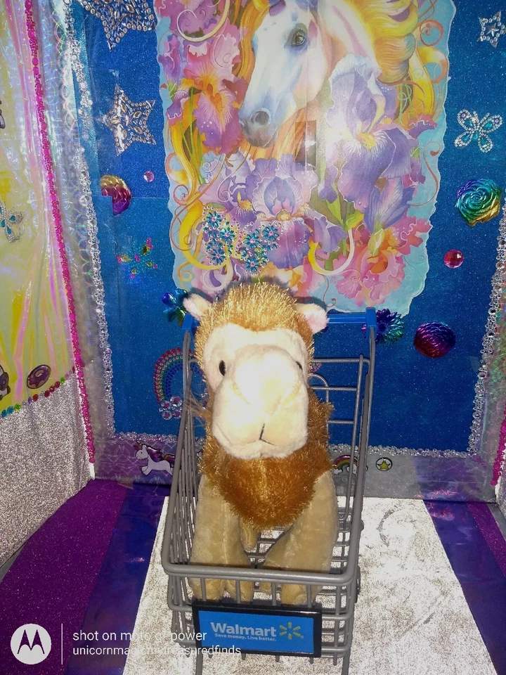 🦄Ganz / Webkinz Stringy "Camel" Brown & Tan Color HM341 9" Plush! - Image 2 of 4