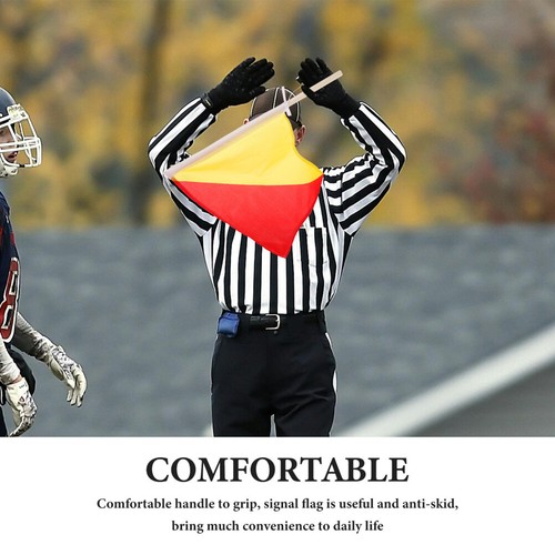 2pcs Training Flags 35x35cm Bright Signal Flags for Sports and - Picture 7 of 12