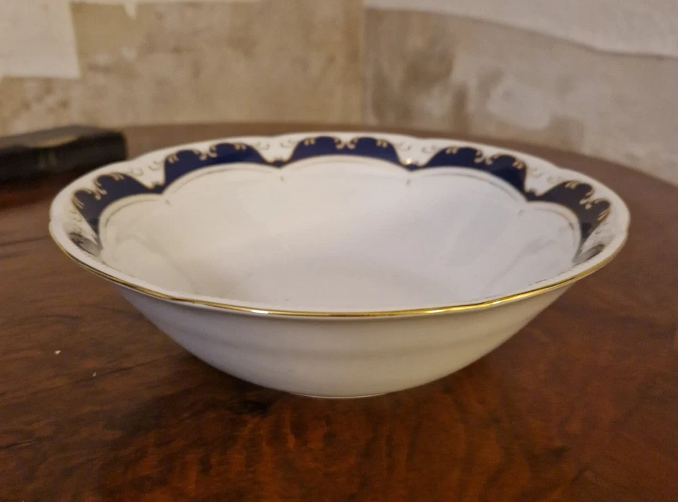 Mitterteich Bavaria Form 2000 Kobaltblau Eßservice Goldrand Porzellan 16 Tlg. - Bild 3 von 4