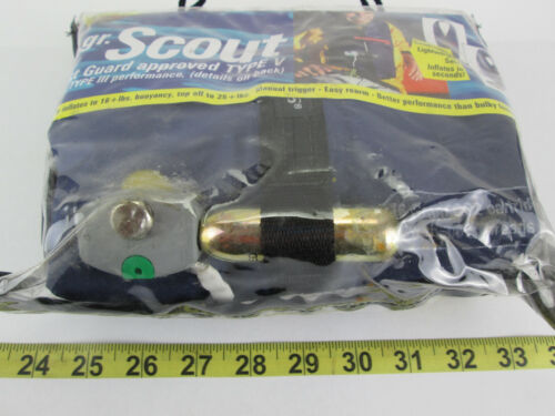 Unbenutzt in Verpackung Hosenträger 16 gr Scout infatable Life Weste 8030402 Typ V - Bild 3 von 12
