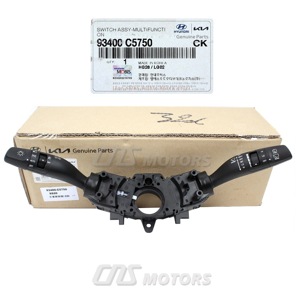 ✅GENUINE✅ Column Combo Multi-Function Switch FOR KIA SORENTO ✅93400C5750 Foto 2 de 4