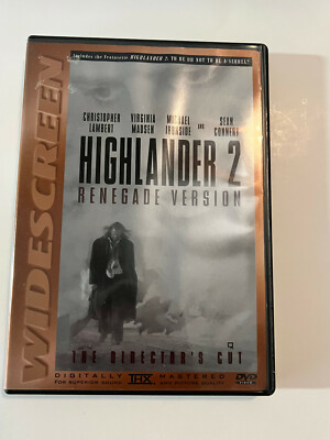 USED Highlander II: Renegade Version DVD