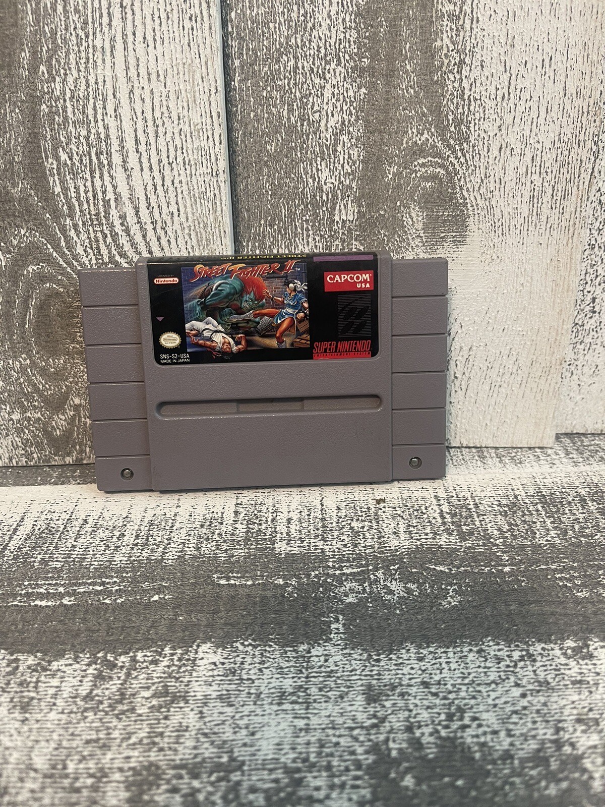 Street Fighter 2 II Super Nintendo SNES authentic 1991 Not Tested | eBay