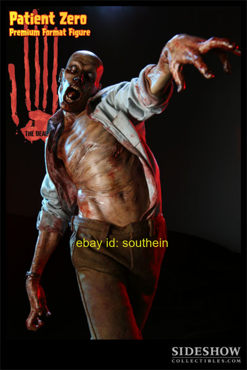 Sideshow The Dead Patient Zero Statue Action Figure | eBay