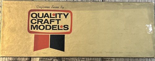 Quality Craft Models HO Bausatz F-2 Hängerzug Schott flach NOS! - Bild 3 von 4