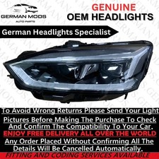 AUDI A5 S5 RS5 B9 8W 2016-2020 LED HEADLIGHT LEFT /PASSENGER/NEAR SIDE GENUINE
