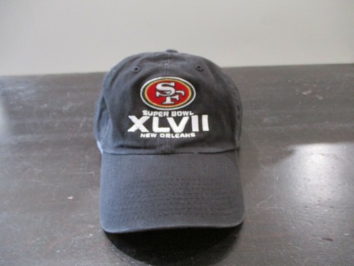 San Francisco 49ers Hat Cap Black White 