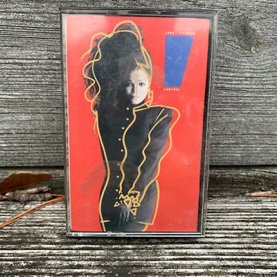 Janet Jackson CONTROL Cassette Tape  - Dance - Pop - Choreography - TESTED