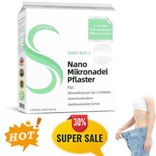 4PCS Nano Mikronadel Pflaster Abnehmen Patch Körperpflege Sicher DE - Bild 6 von 16
