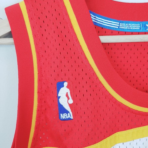 ATLANTA HAWKS NBA Adidas Mens Size M #21 Dominique Wilkins Basketball Jersey - Picture 7 of 24