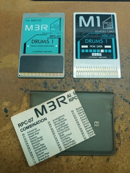 KORG MSC-03 + RPC-03 DRUMS 1
