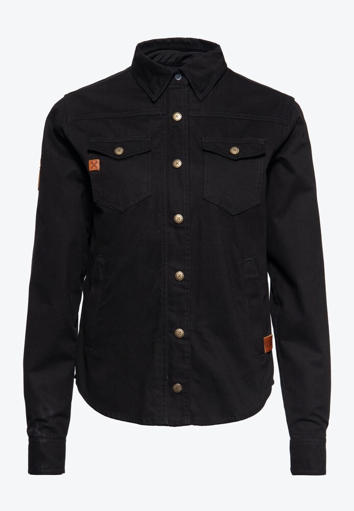 Наружные функции Queen Kerosin Shemd QKI110024 Schwarz