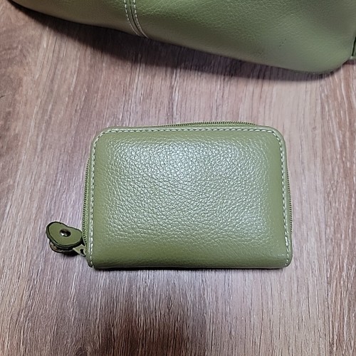 Rosetti Vintage Womens Lime Green Leather Ergo Style Shoulder HandBag EUC Retro - Picture 17 of 24