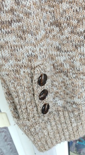 Canda Damen Strickjacke Strickpullover Gr. XL 48/50 Braun Herbst Winter - Bild 5 von 6