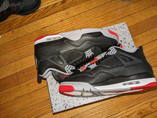 Nike Air Jordan 4 Retro Bred Reimagined FV5029-006 10,5 Neu - Bild 5 von 7