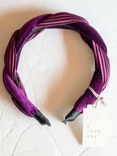 Velvet Twist Headband - A New Day  Purple
