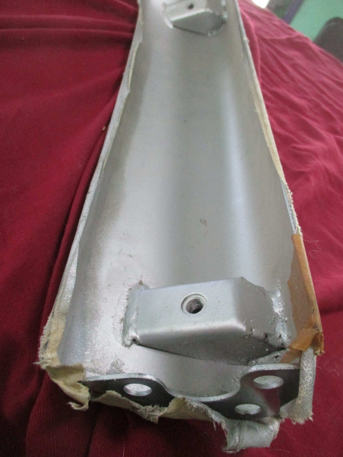 Rolls Royce Corniche, Silver Shadow, Bentley T left front bumper UR13555 NOS