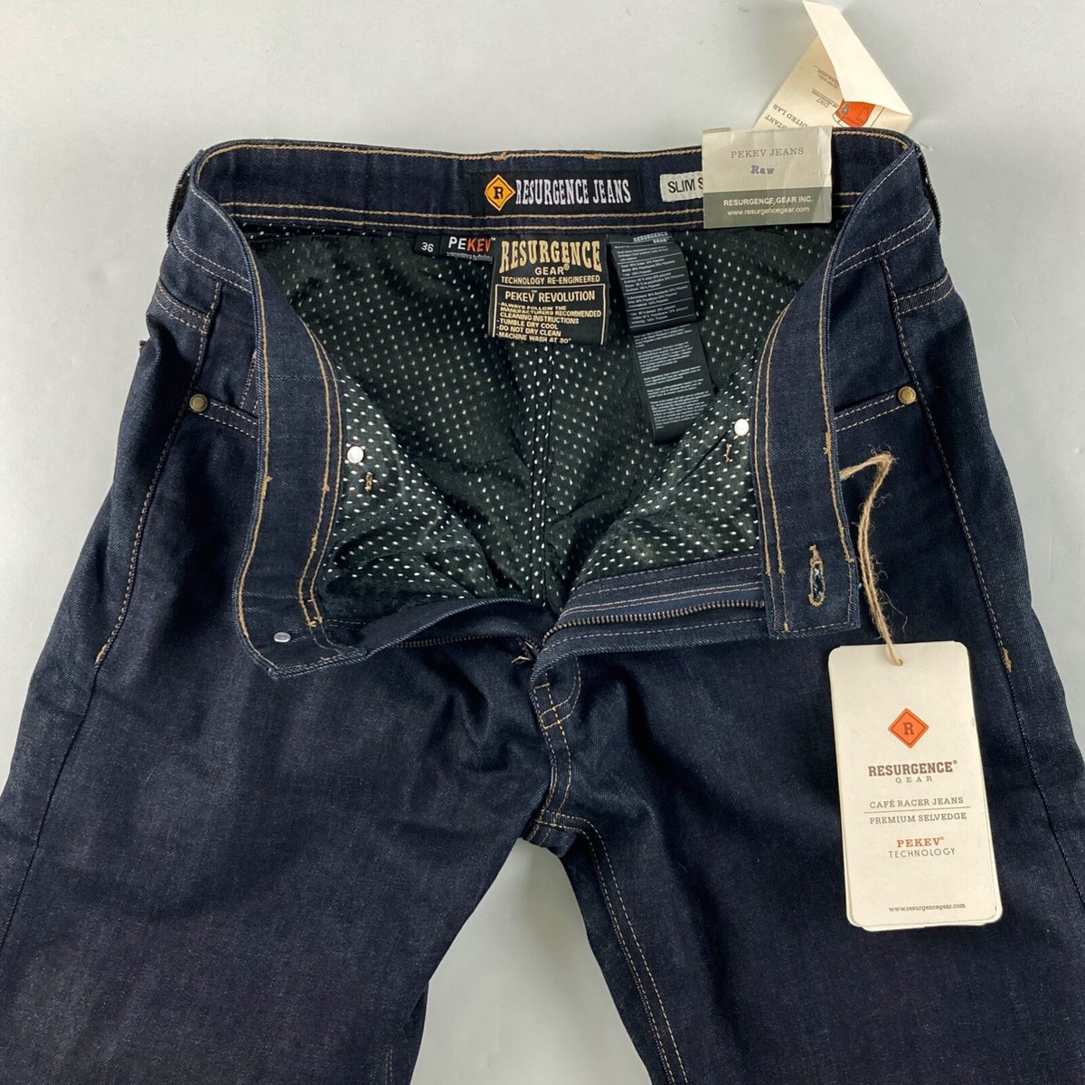 Resurgence Gear Selvedge Motorcycle Jeans Selvedge Motorcycle