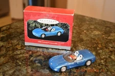 1998 Hallmark GM Blue 1998 Corvette Convertible America's Sports Car - NEW