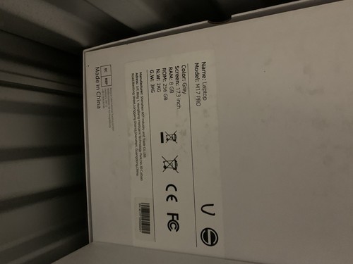 SGIN 17.3" Laptop M17 Pro 256GB 8GB RAM (READ DESCRIPTION) - Afbeelding 4 van 4