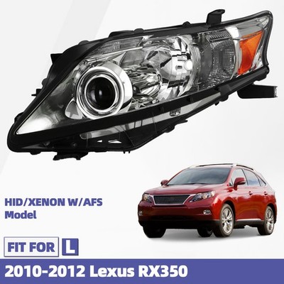 For 2010-2012 Lexus RX350 HID/Xenon Headlight w/AFS Chrome Driver 81150-0E061